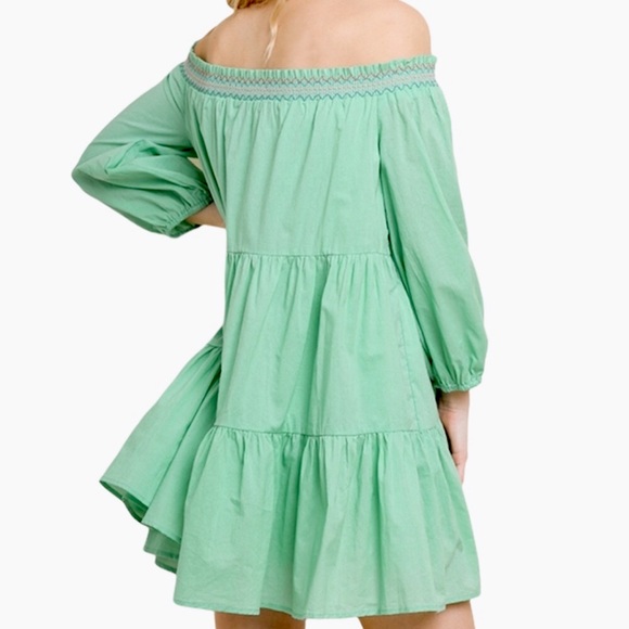 SALE NWT Umgee boutique boho embroidered dress - Picture 4 of 8